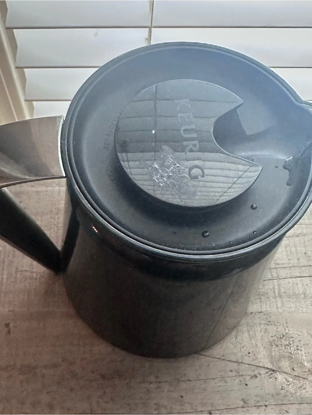 Keurig Double Wall 2.0 Plastic Thermal Coffee Carafe Black 32 Oz